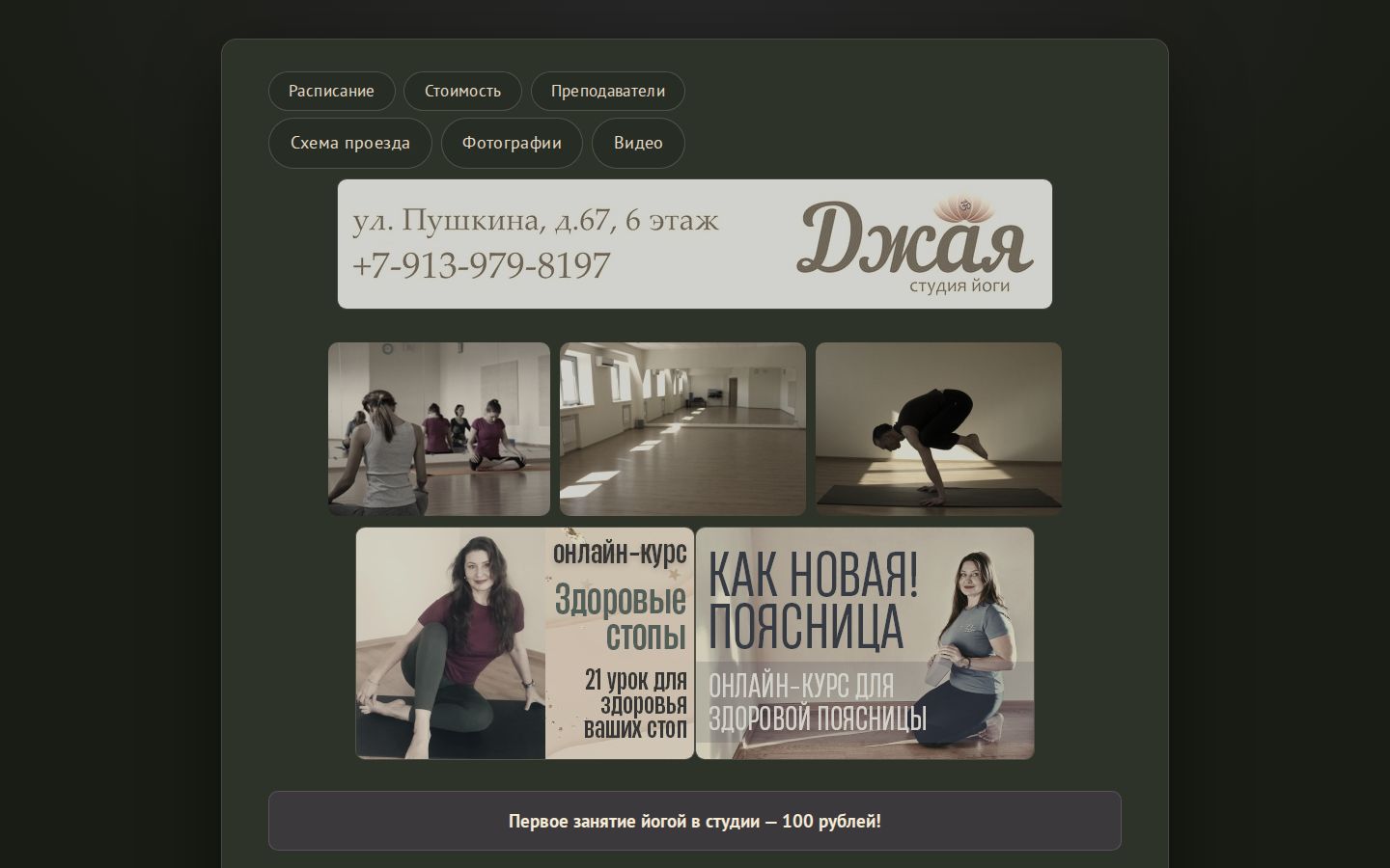 Вариант 3: тёмная тема, песочный текст на графите, фото в дуотоне